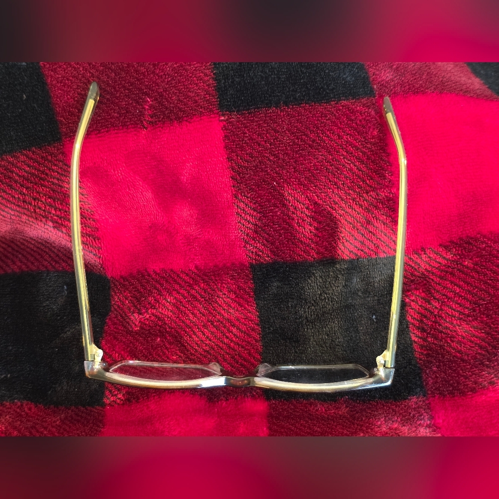 Tory Burch Clear Light Brown Rectangular Eyeglass… - image 7